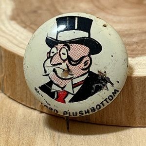 Vintage Collectable Kellogg's PEP ~ 1946 Lord Plushbottom Pin